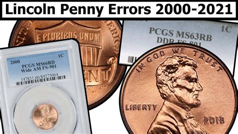 penny mint errors|2022 penny error list.